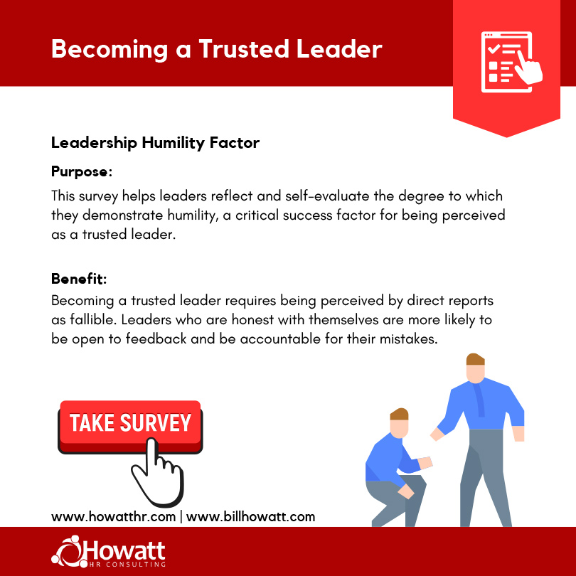 Become a Trusted Leader Quick Survey - Leadership Humility Factor